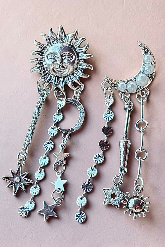 Celestial Muse Statement Earrings