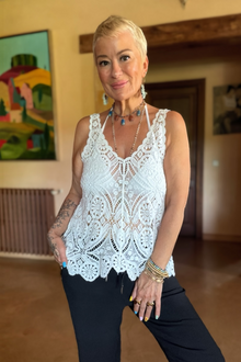 Porto Crochet Vest