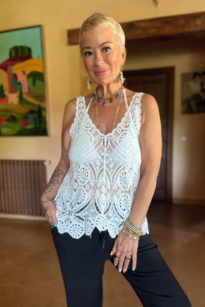 Porto Crochet Vest