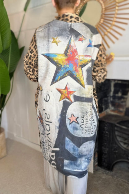 Cosmic Leopard Jacket -Star