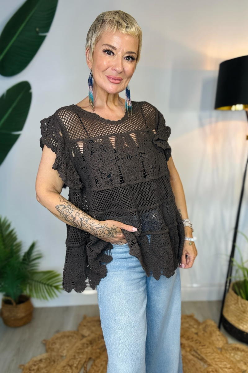 Etta Crochet Top