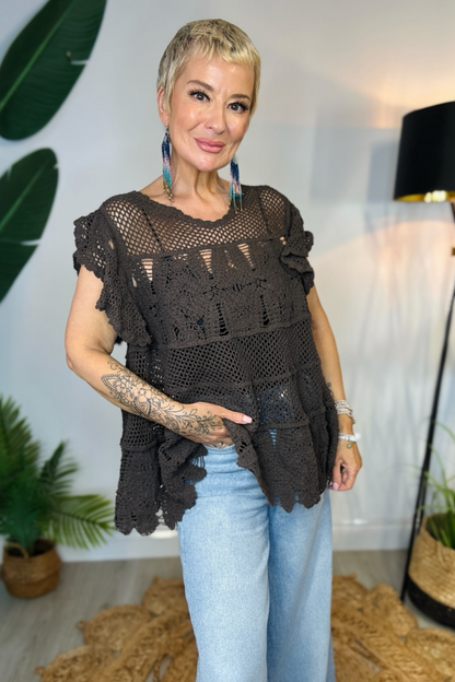 Etta Crochet Top