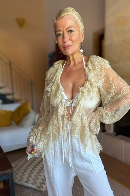 Isabella Lace Blouse