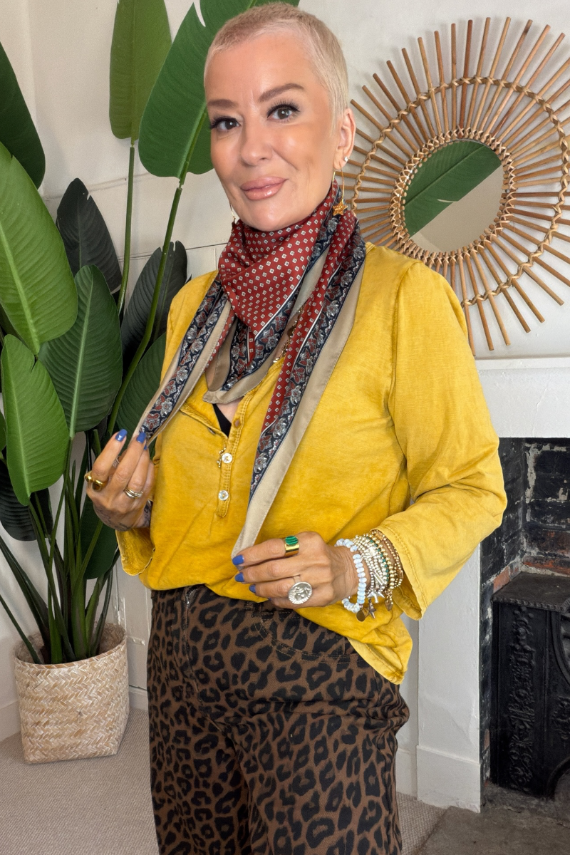 Dottie Triangle Scarf