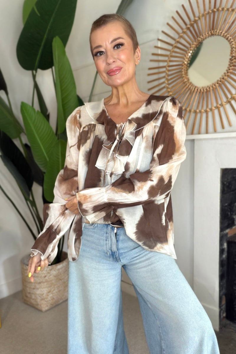 Tie Dye Blouse