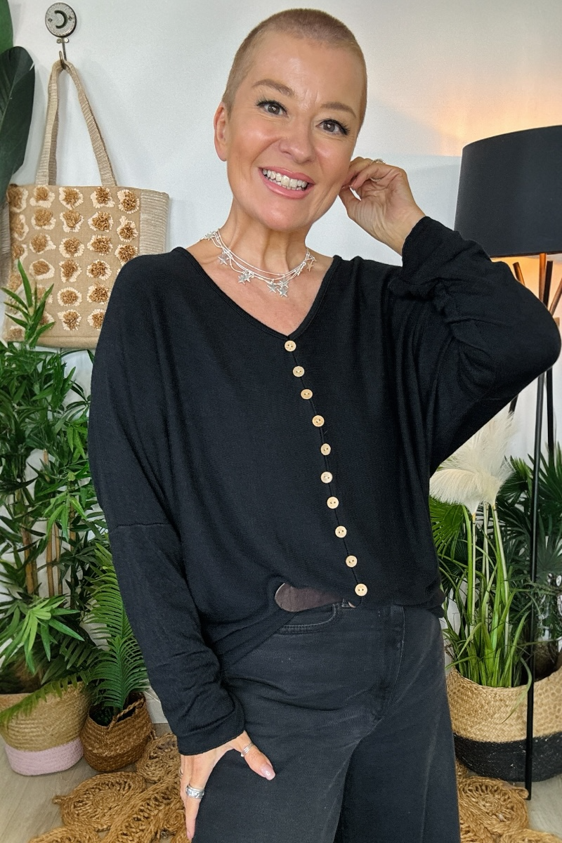 Hope Button Top - PRE-ORDER
