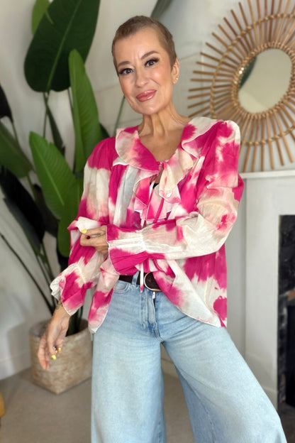 Tie Dye Blouse