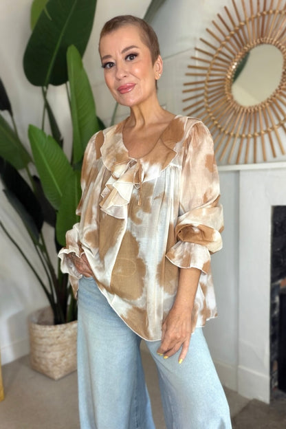 Tie Dye Blouse