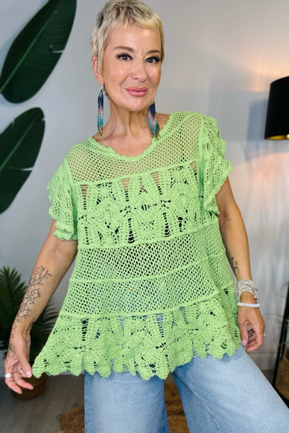 Etta Crochet Top