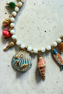 Seaside Treasure Charm Necklace
