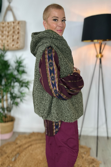 Oslo Hooded Sleeveless Jacket