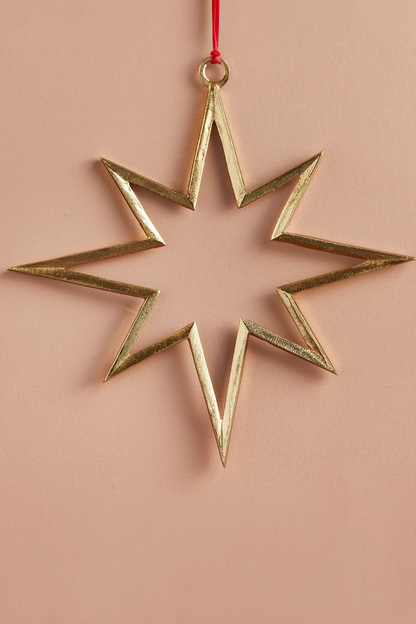 Metal Large Hanging Star