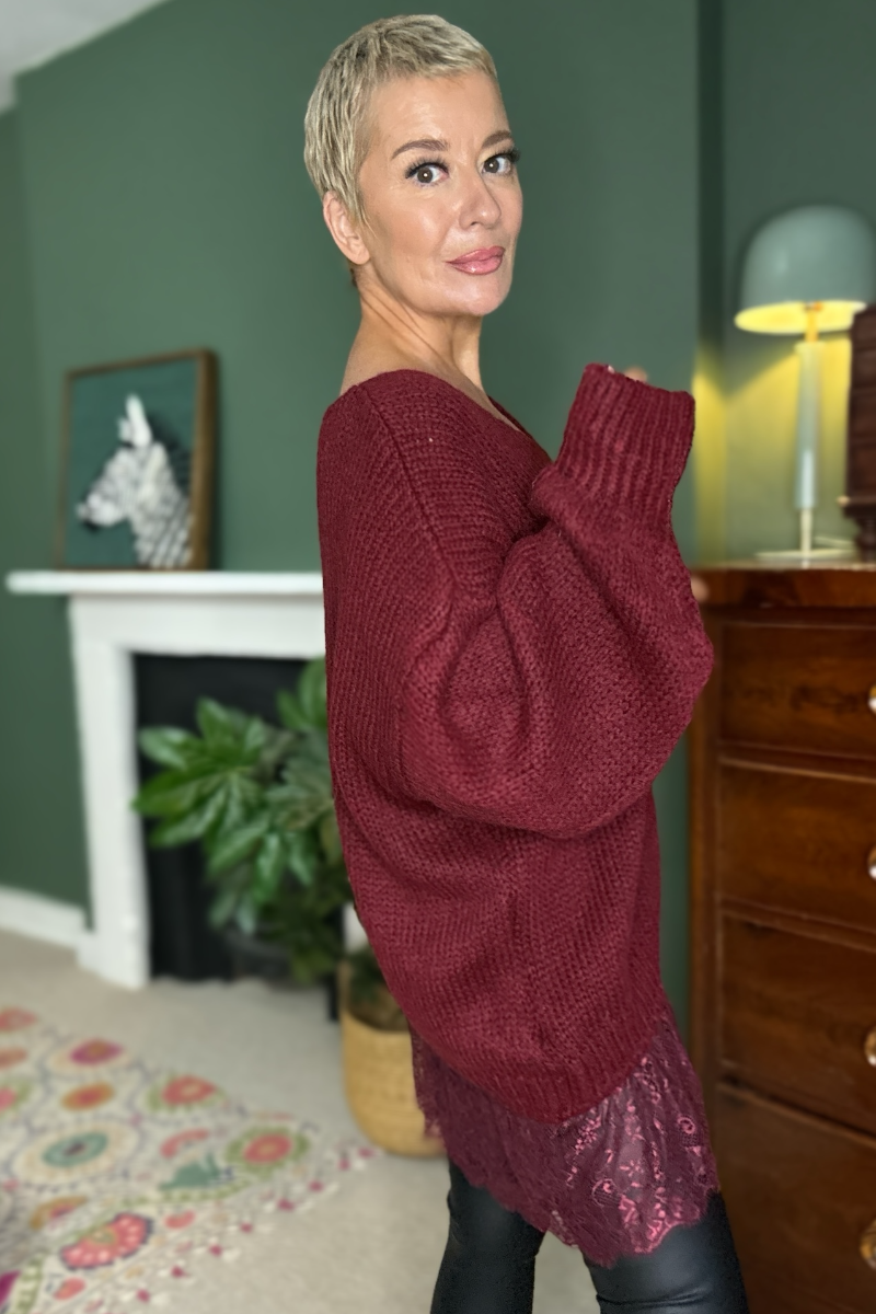 Easy Layer V Neck Jumper