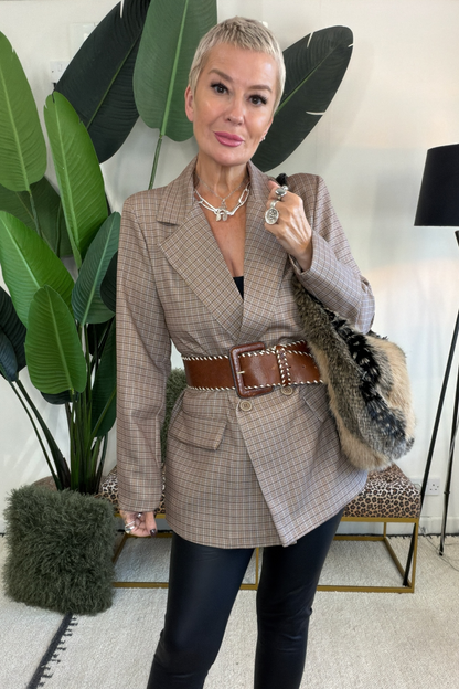 Ellis Check Blazer