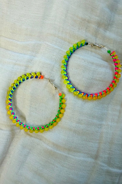 Candy Pop Large Hoop Earrings
