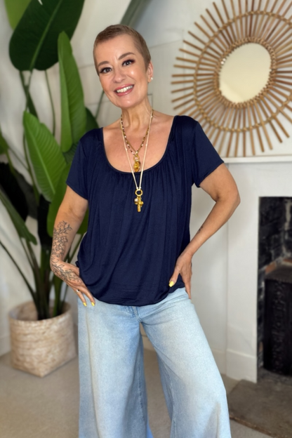 Scoop Neck Tee