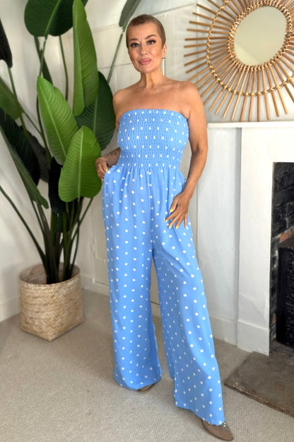 Polka Dot Jumpsuit