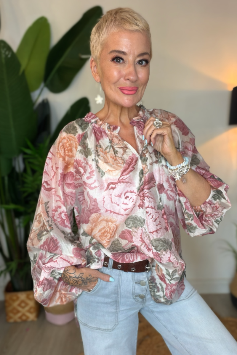 Wildwood Rose Top