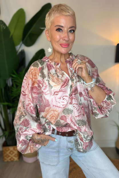 Wildwood Rose Top