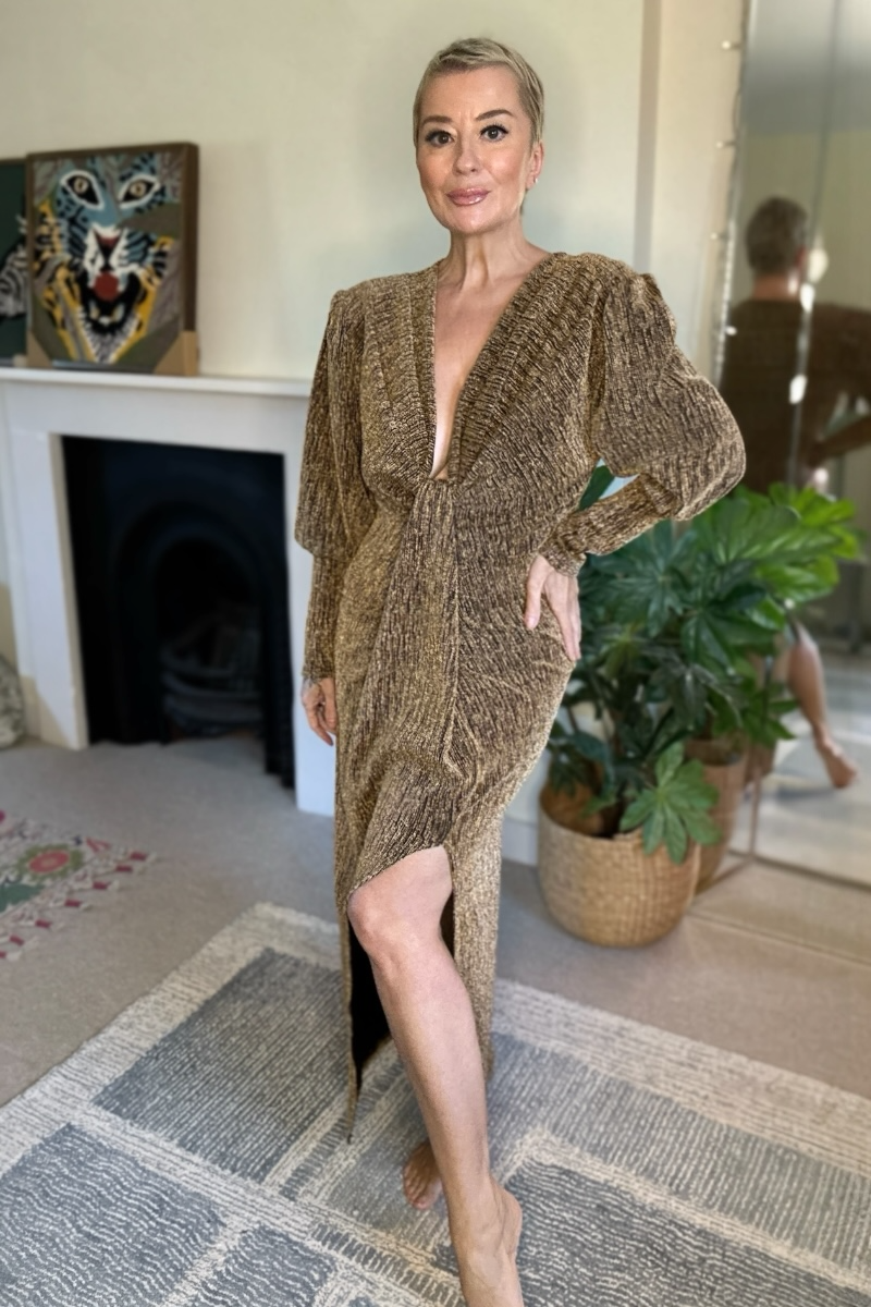 Disco Darling Midi Dress