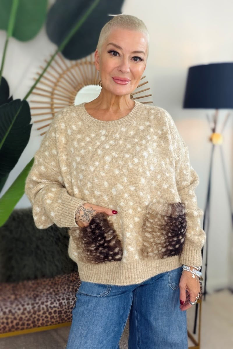 Autumn Fawn Knit