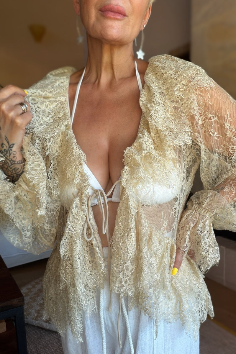 Isabella Lace Blouse