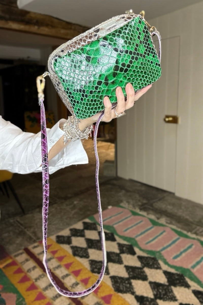 Leather Multi Box Bag