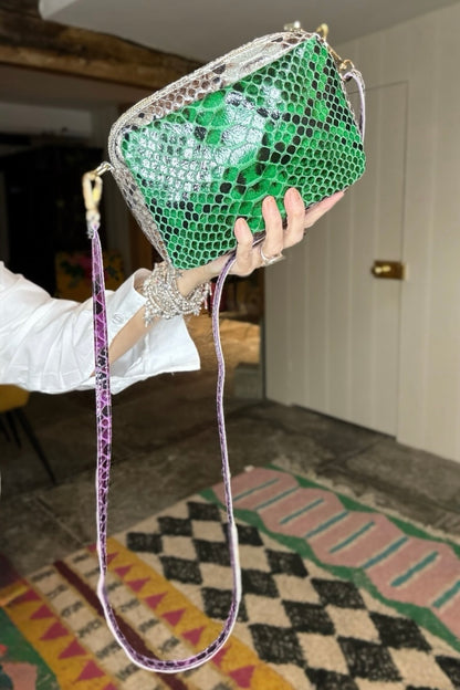 Leather Multi Box Bag