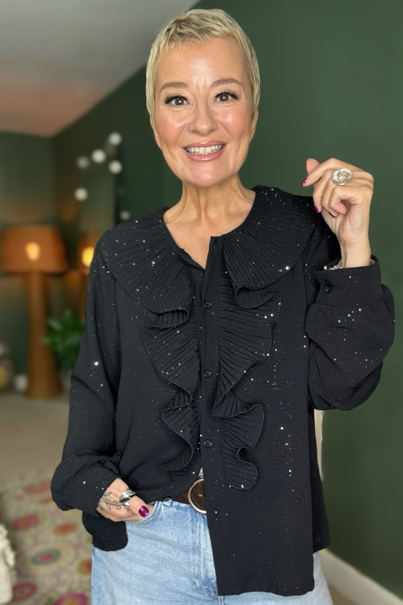 Freida Ruffle Blouse