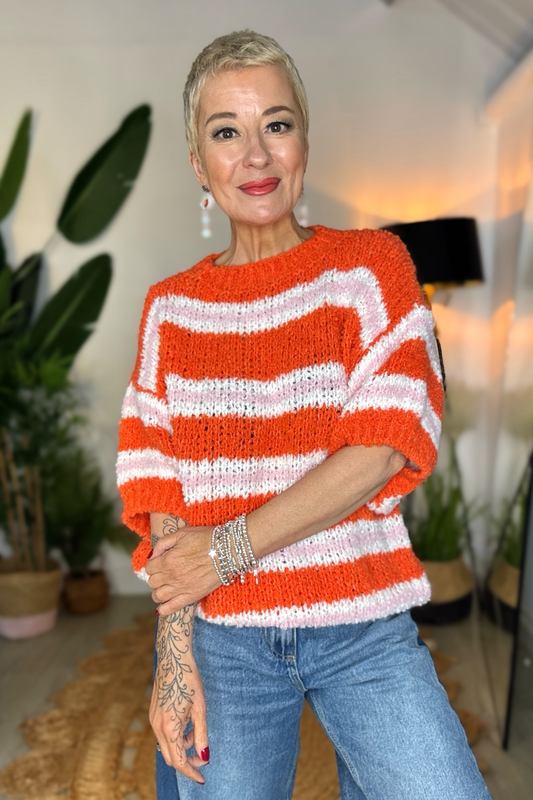 Sunshine Short Sleeve Knit