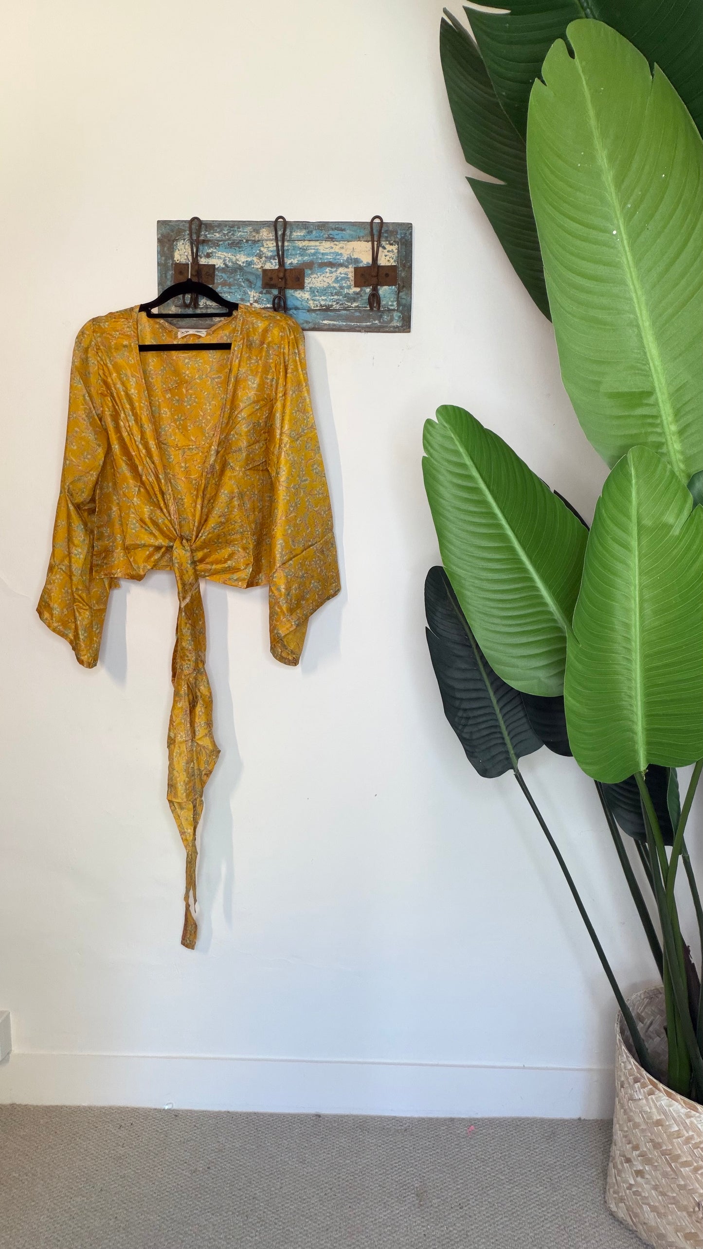 Sari Waterfall Wrap Drop Three
