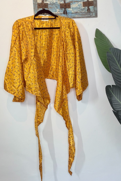 Sari Waterfall Wrap