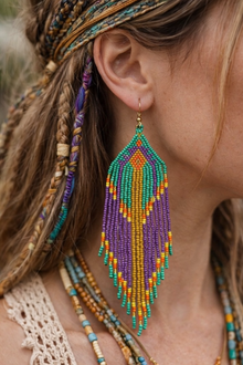 Aurora Beaded Earrings - Style Three