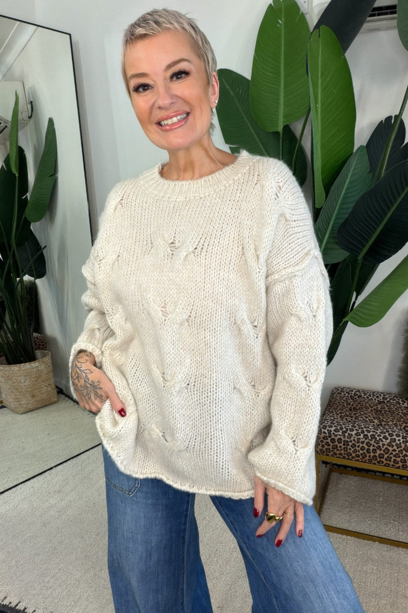 Cable Knit Jumper