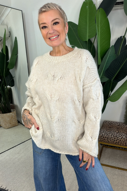 Cable Knit Jumper