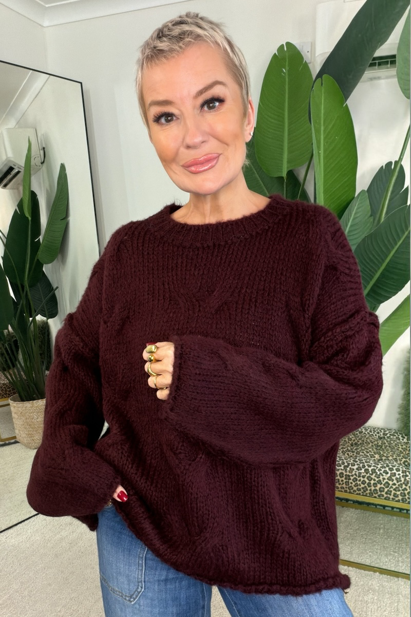 Cable Knit Jumper