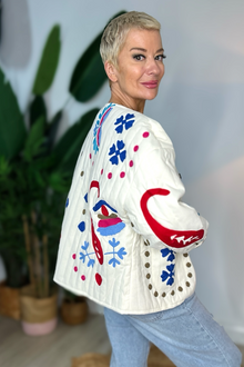 Carmine Velvet Jacket