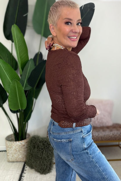 Lace Layering Top