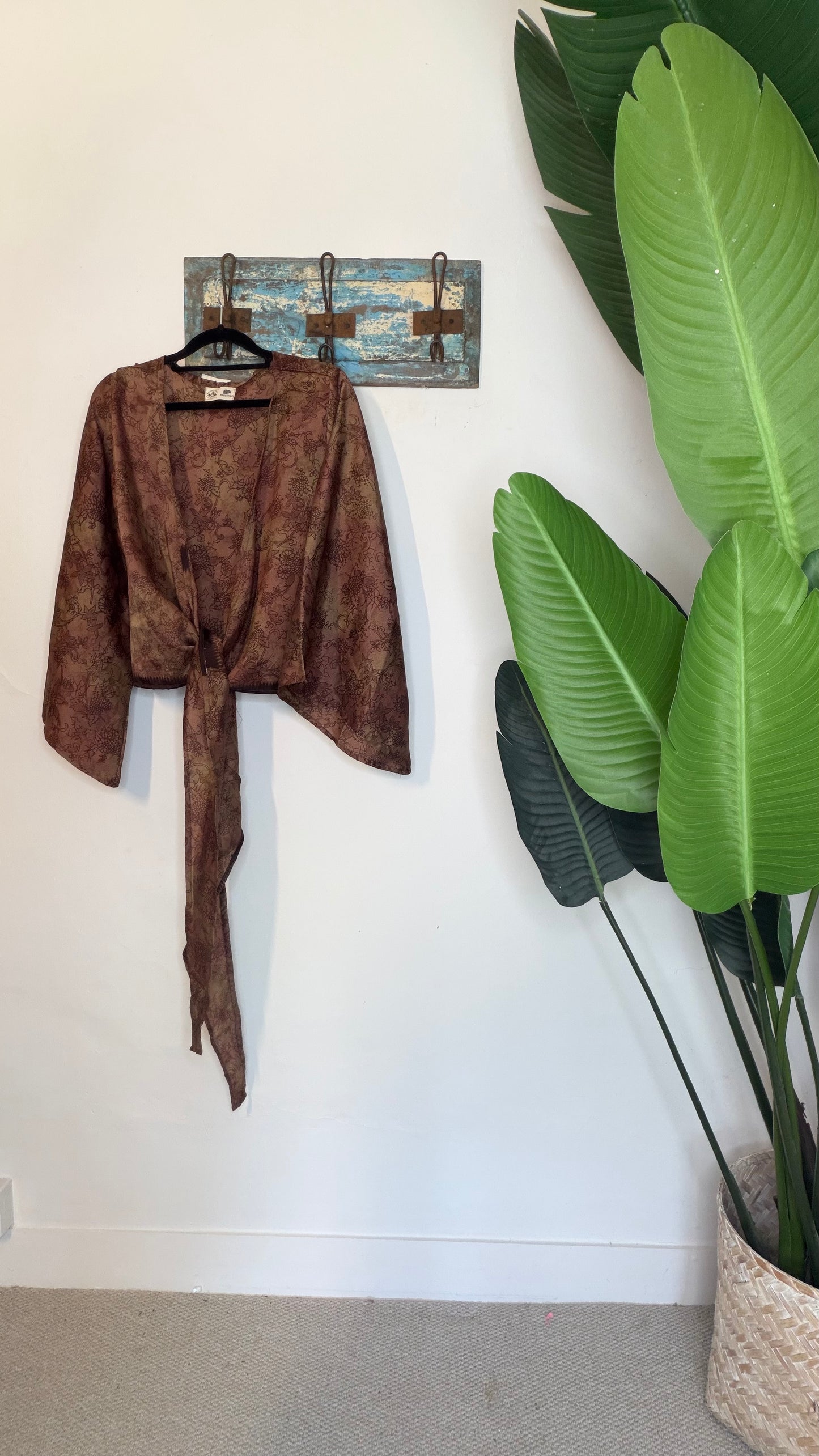 Sari Waterfall Wrap Drop Three