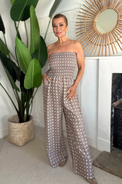 Polka Dot Jumpsuit