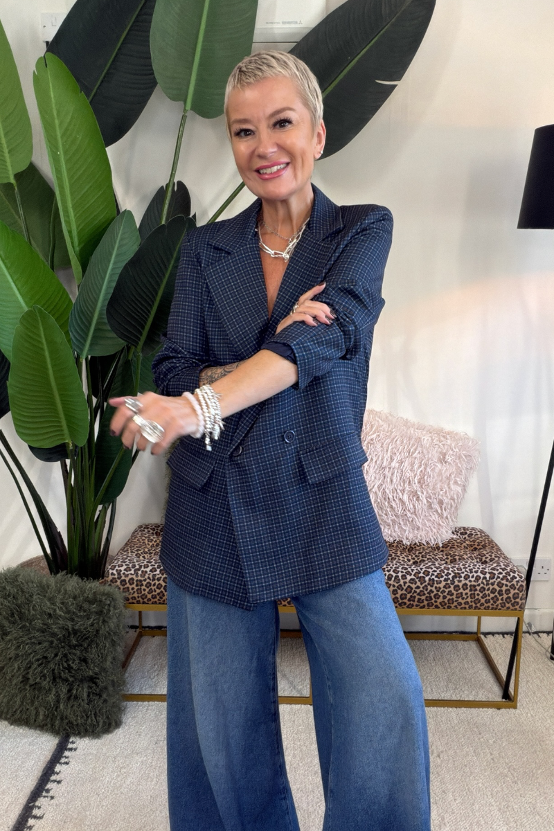Ellis Check Blazer