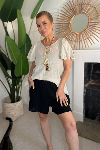 Summer Days Cotton Shorts