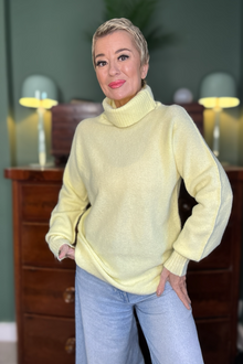 Soft Stretch Roll Neck Jumper