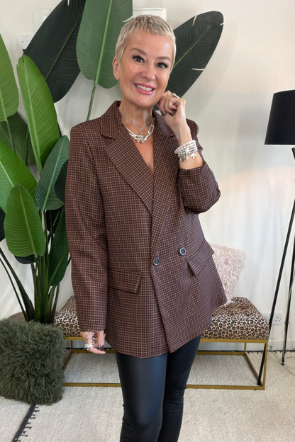 Ellis Check Blazer
