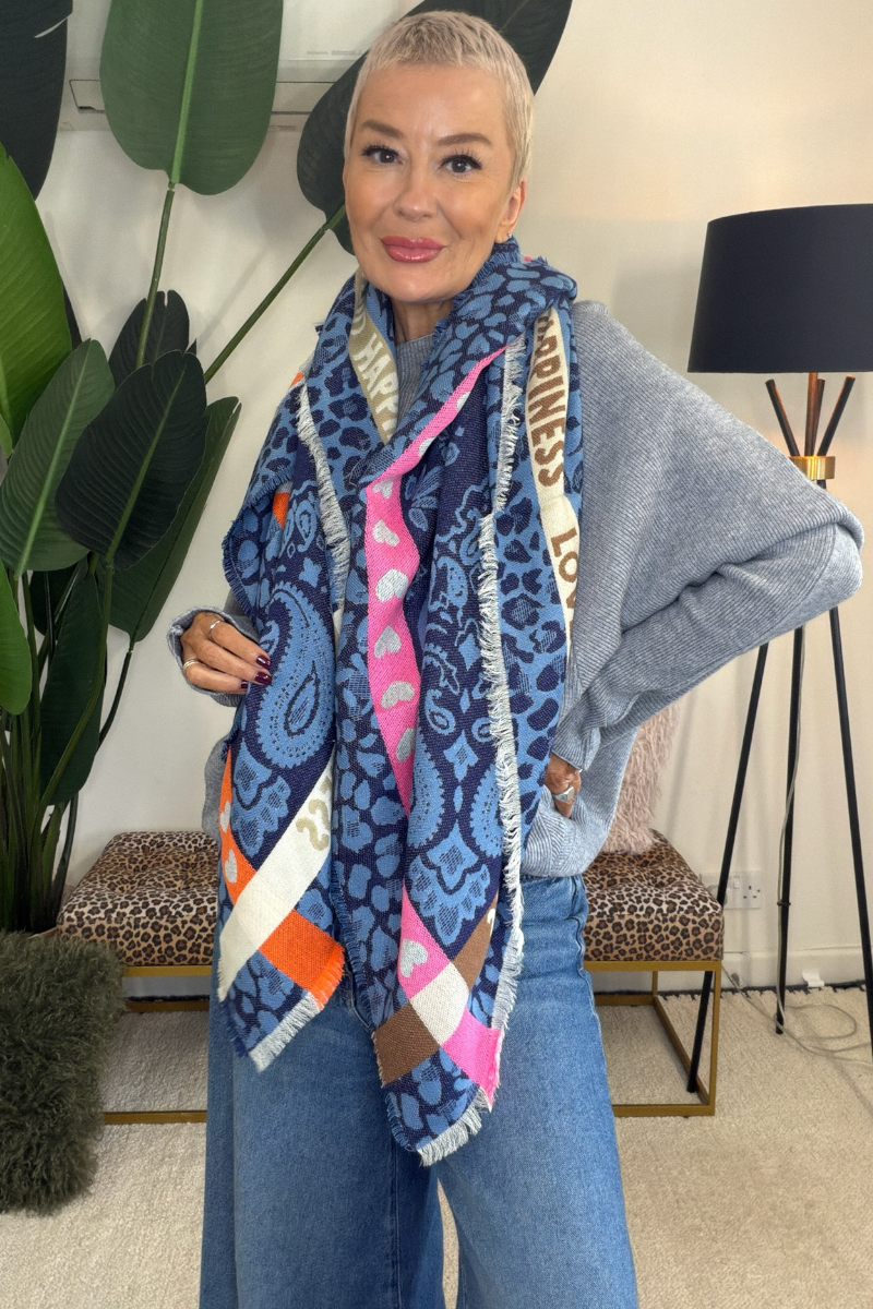 The Big Scarf - Paisley