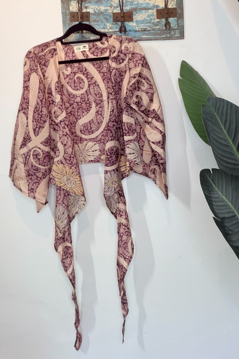 Sari Waterfall Wrap