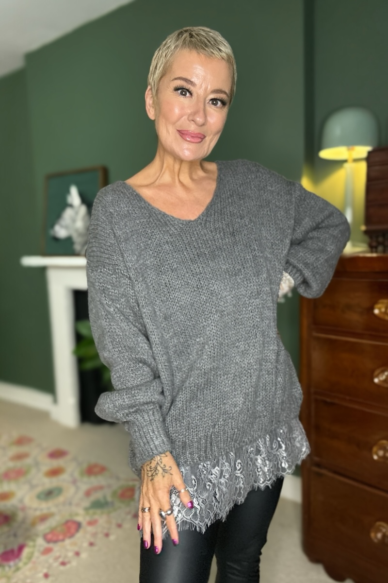 Easy Layer V Neck Jumper