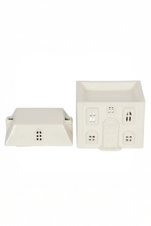 White Ceramic House Burner