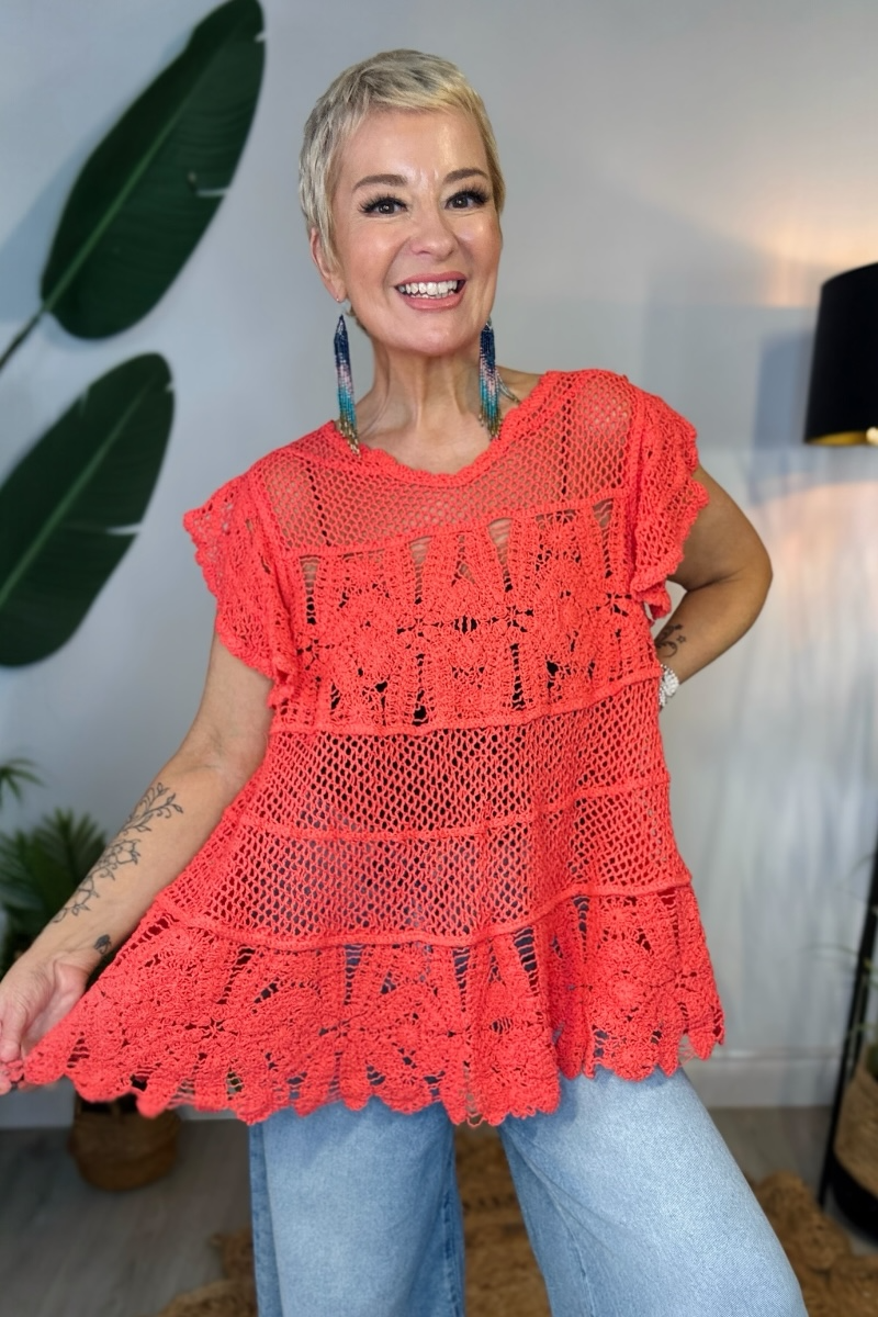 Etta Crochet Top
