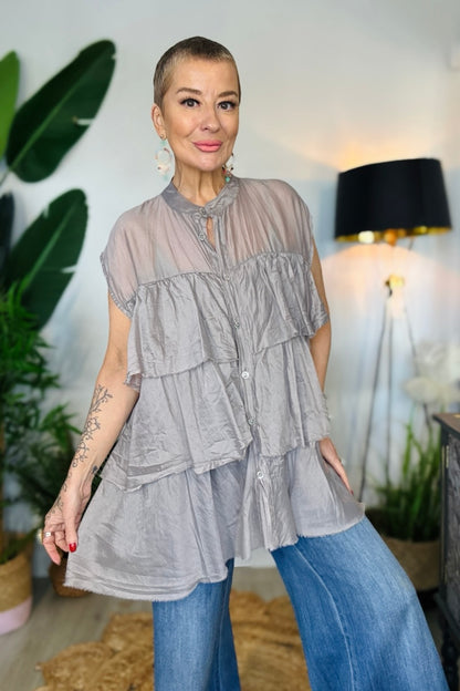 Harmony Ruffle Blouse